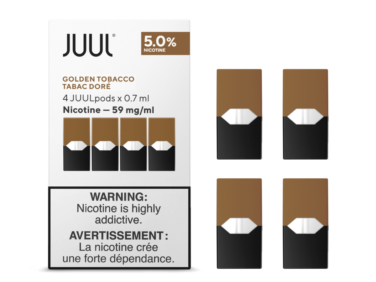 Golden Tobacco 5% - JUUL PODs - Image 1