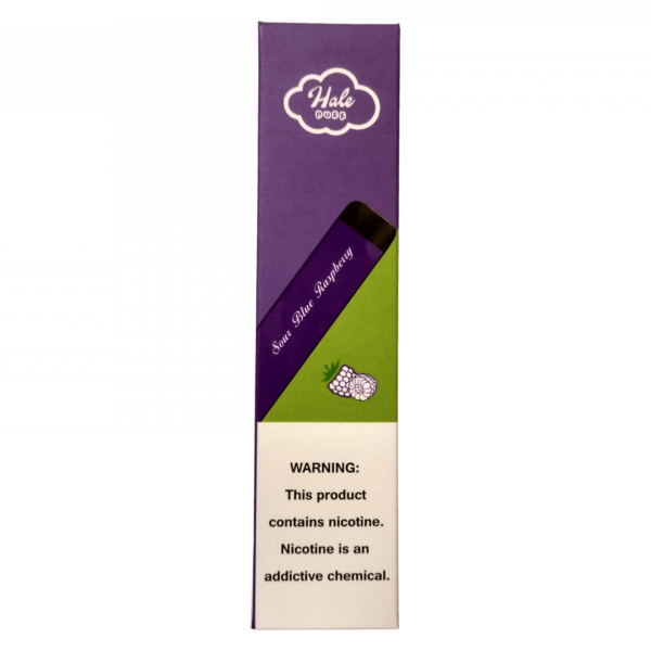 Sour Blue Raspberry - Hale Puff Disposable Pod Kit