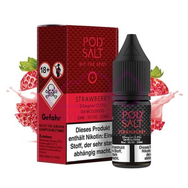STRAWBERRY - POD SALT | 10ml