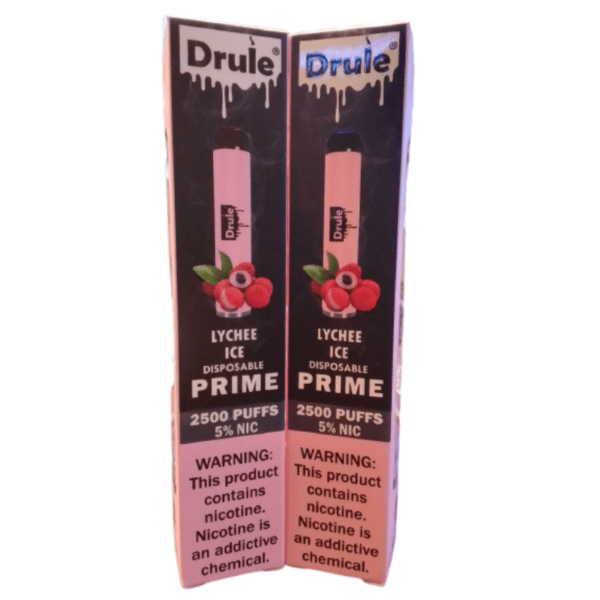 Lychee Ice - Drule Disposable Ice 2500 puffs 5%