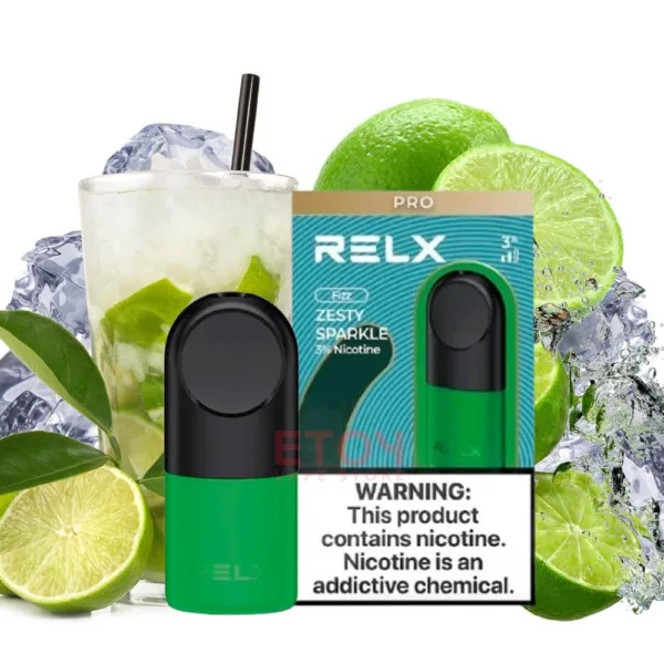 ZESTY SPARKLE LEMON LIME RELX POD