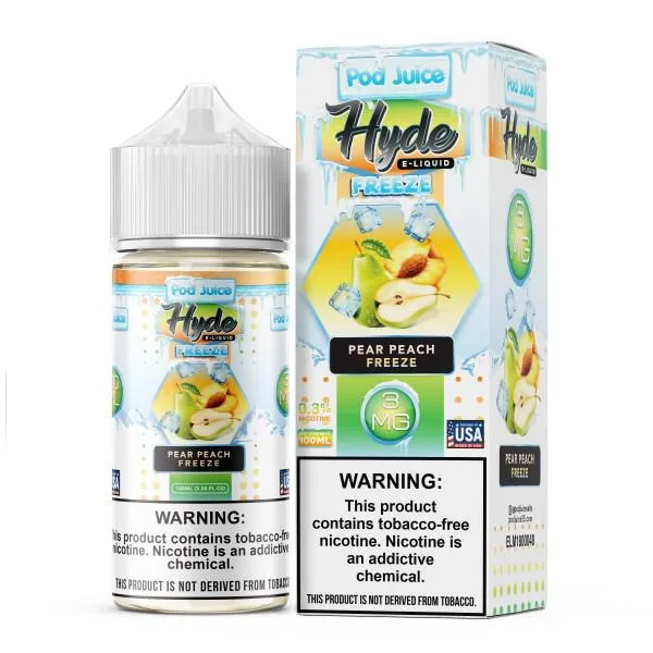 PEAR PEACH FREEZE POD JUICE HYDE X