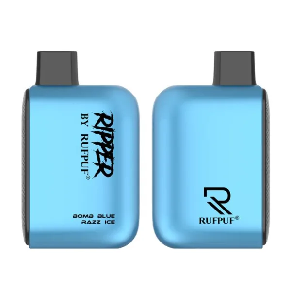 BOMB BLUE RAZZ ICE RUFPUF RIPPER DISPOSABLE