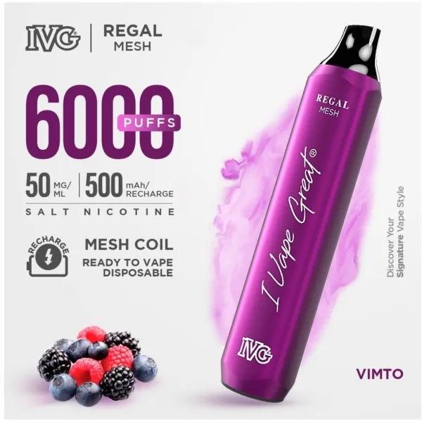 VIMTO IVG REGAL DISPOSABLE