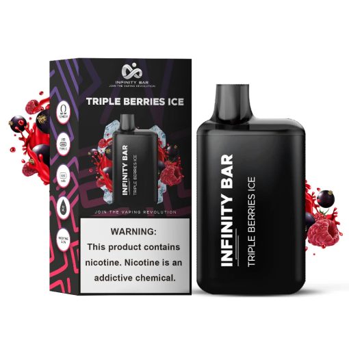 TRIPLE BERRIES ICE INFINITY BAR DISPOSABLE