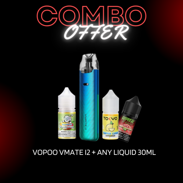VOOPOO VMATE I2 ANY NICSALT 30ML COMBO OFFER