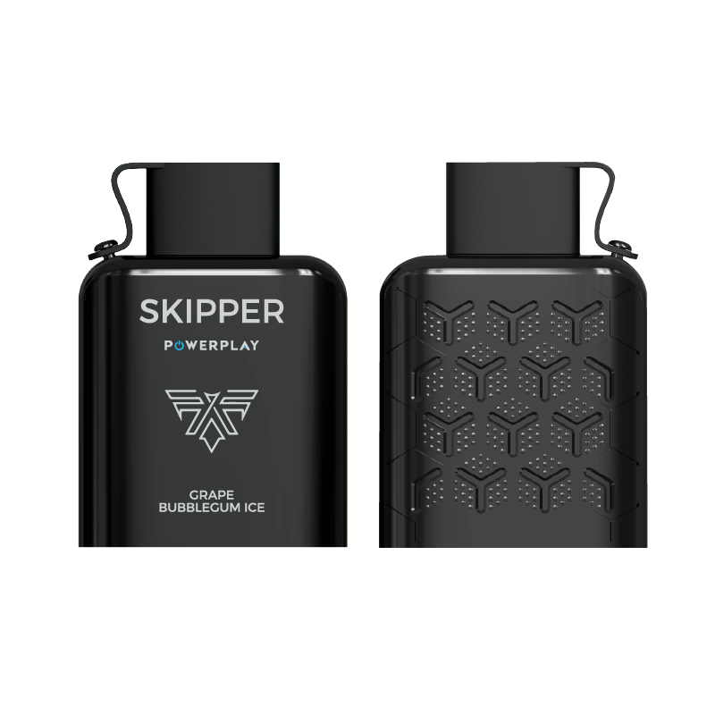 GRAPE BUBBLEGUM ICE SKIPPER POWERPLAY DISPOSABLE