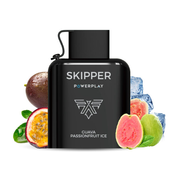 GUAVA PASSIONFRUIT ICE SKIPPER POWERPLAY DISPOSABLE