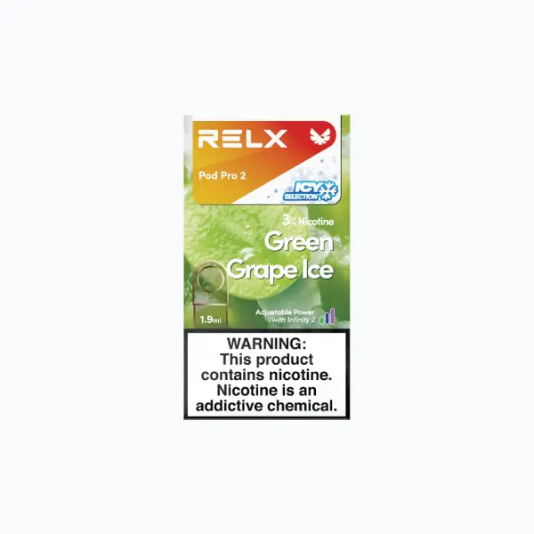 GREEN GRAPE ICE RELX POD