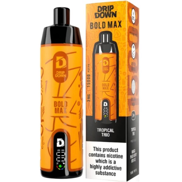 TROPICAL TRIO DRIP DOWN BOLD MAX DISPOSABLE