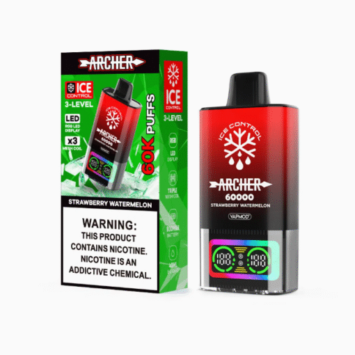 STRAWBERRY WATERMELON ARCHER 60000 PUFFS DISPOSABLE